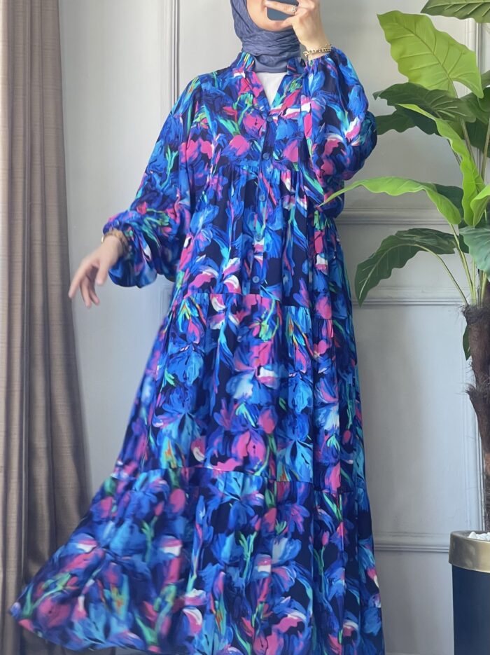 Açelya mavi elbise (2)