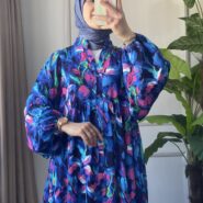 Açelya mavi elbise (3)