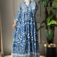 Alya Elbise - Mavi (1)