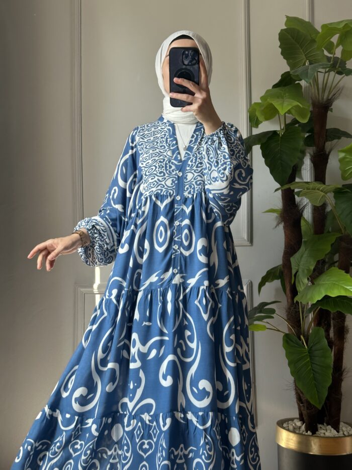 Alya Elbise - Mavi (2)