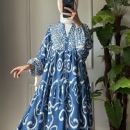 Alya Elbise - Mavi (2)