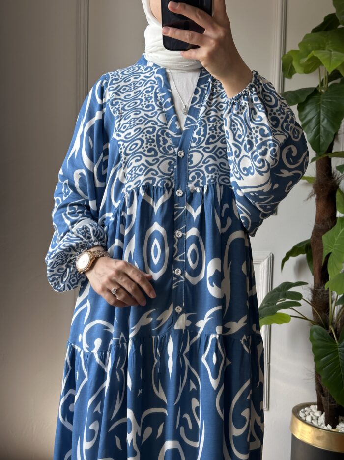 Alya Elbise - Mavi (4)