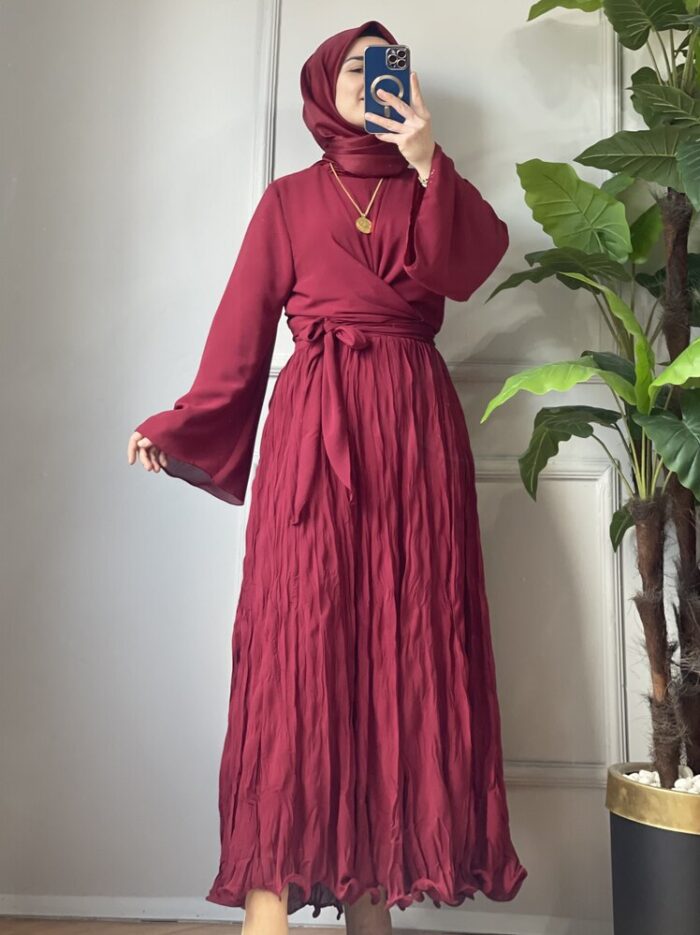 Cemre Etekli Takım - Bordo (3)