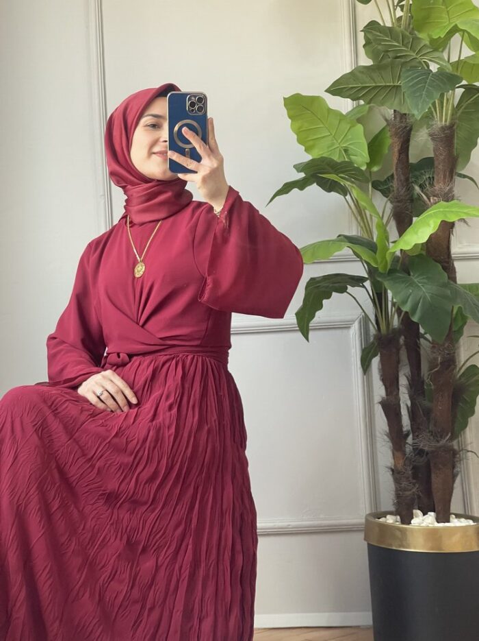 Cemre Etekli Takım - Bordo (4)