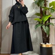 Desenli Siyah Etekli Takım (2)