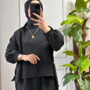 Desenli Siyah Etekli Takım (3)