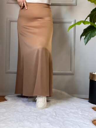 Jesika Tam Boy Saten Etek - Vizon