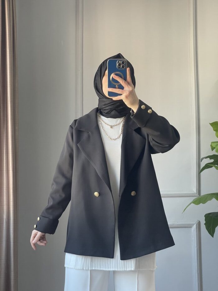 Mary Ceket Siyah (4)