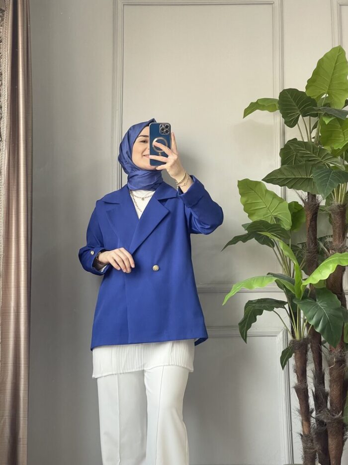 Mary Ceket – Saks Mavi (1)