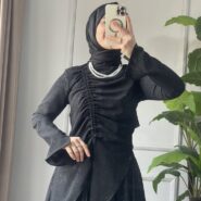 Sofia Etekli Takım - Siyah (1)