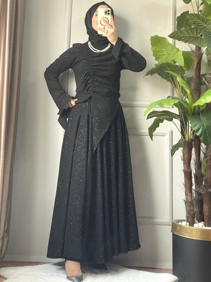 Sofia Etekli Takım - Siyah (2)