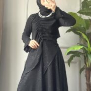 Sofia Etekli Takım - Siyah (3)