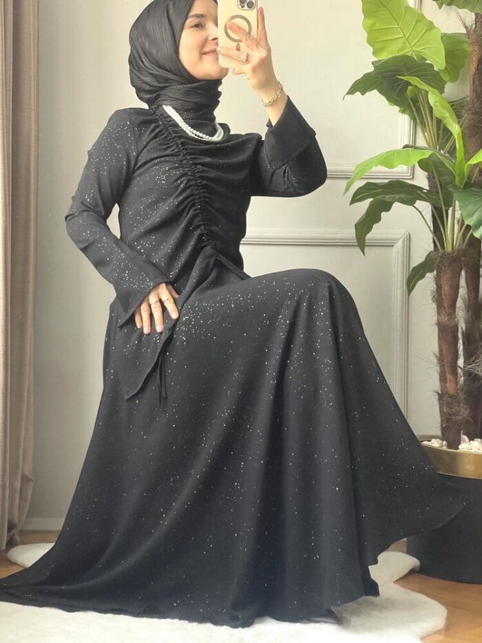 Sofia Etekli Takım - Siyah (4)