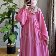 Stella Elbise Pembe (4)