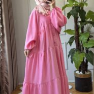 Stella Elbise Pembe (5)