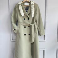 Astarlı Fularlı Trençkot (10)