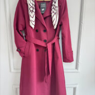 Astarlı Fularlı Trençkot (4)